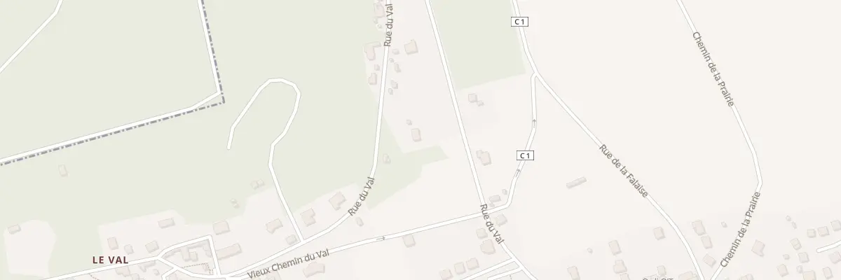 Plan du 27 Rue du Val à Aulnay-sur-Mauldre