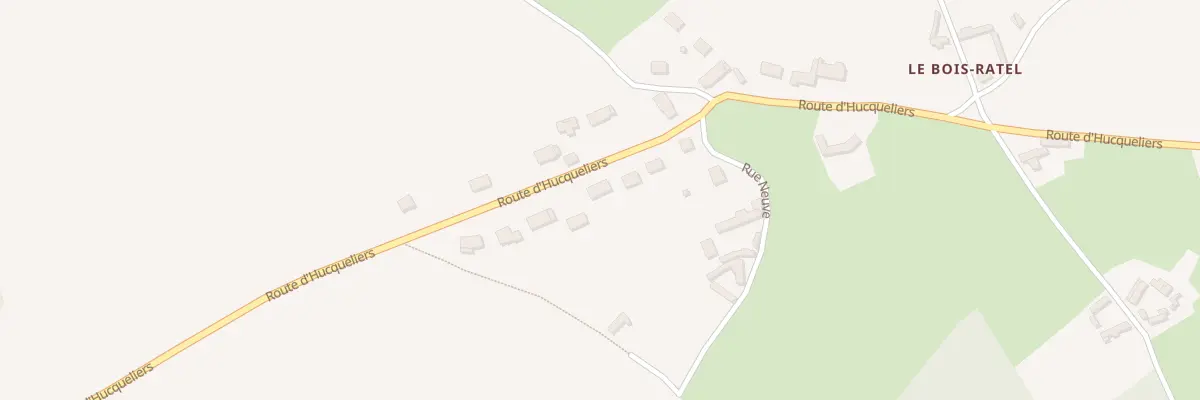 Plan du 51 Rte d’Hucqueliers à Beussent