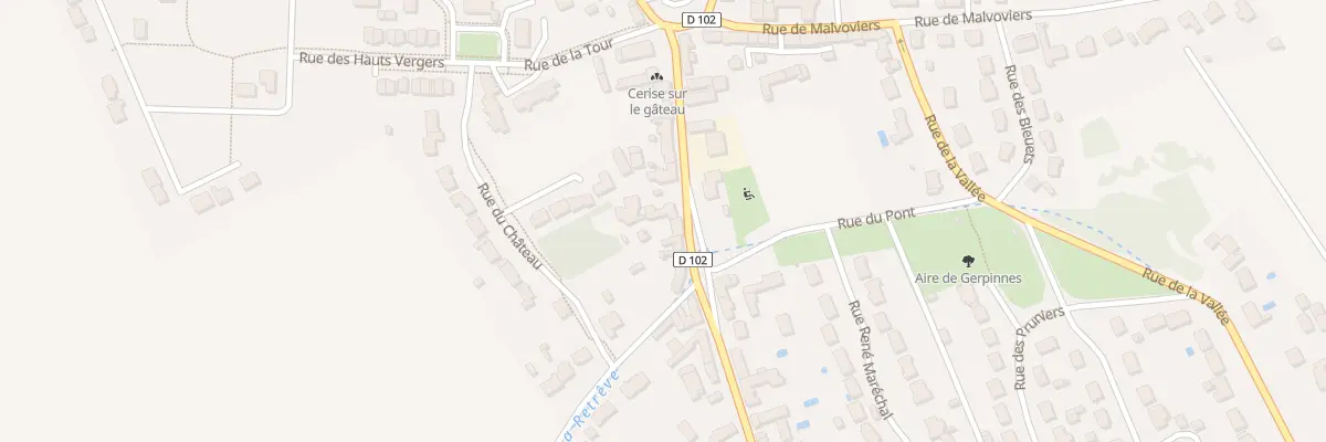 Plan du 124 Rue du Bourg à Gidy