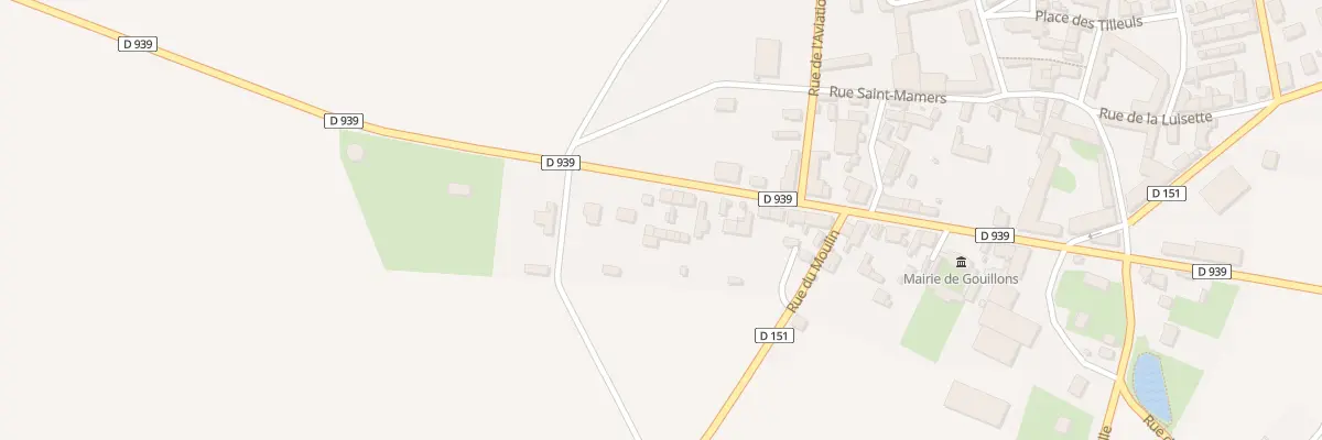 Plan du 4 Rue de Chartres à Gouillons