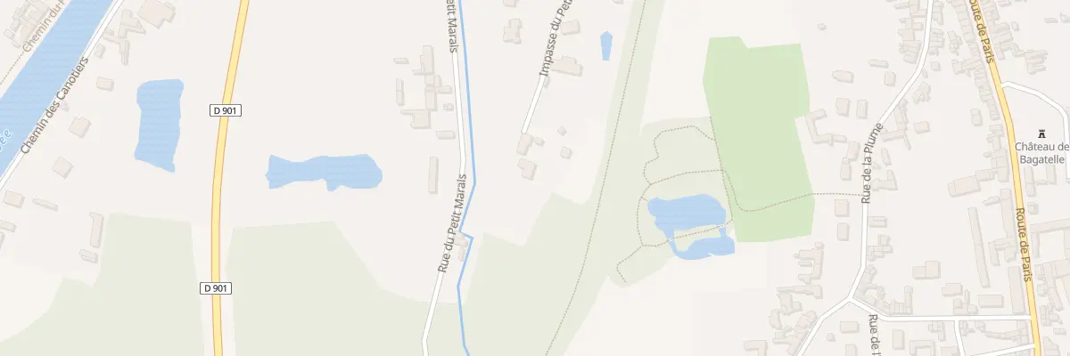 Plan du 23 Imp du Petit Marais à Abbeville