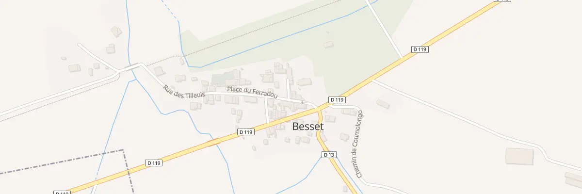 Plan du 22 Besset-Village à Besset