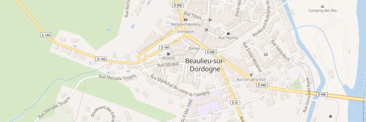 Plan du 5 Rue Mirabel à Beaulieu-sur-Dordogne
