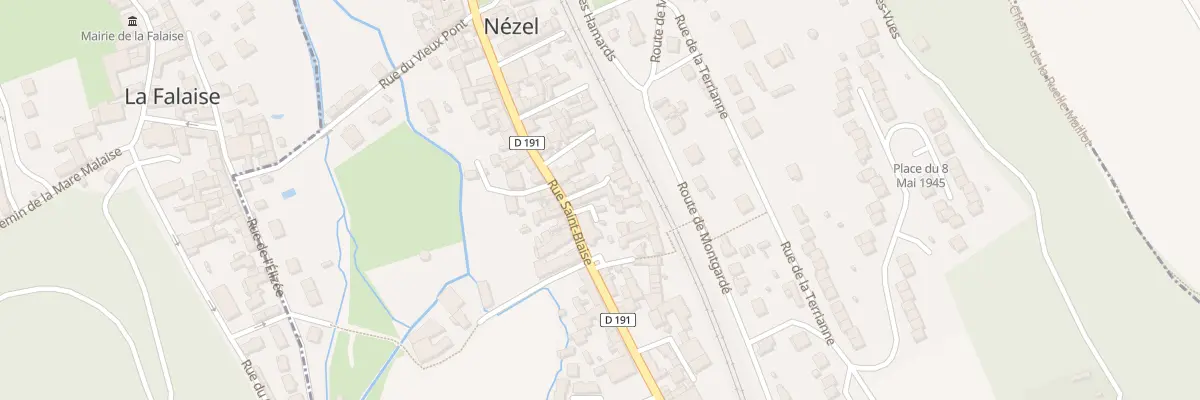 Plan du 3 Imp de l’Eglise à Nézel