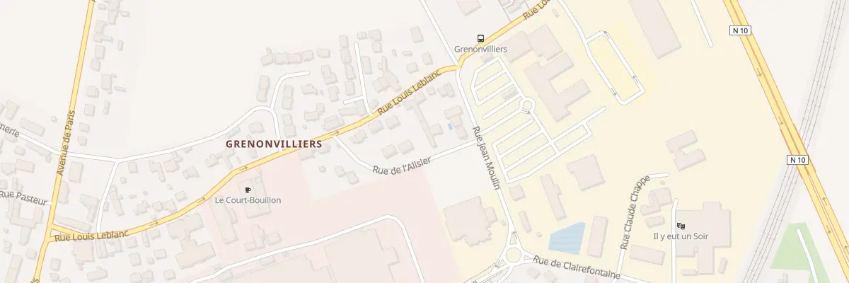 Plan du 39 Rue de l’Alisier à Rambouillet