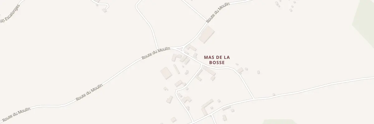 Plan du 46 Chem de la Bosse à Promilhanes