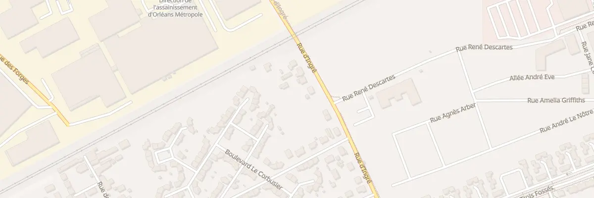 Plan du 39 Rue d’Ingré à La Chapelle-Saint-Mesmin