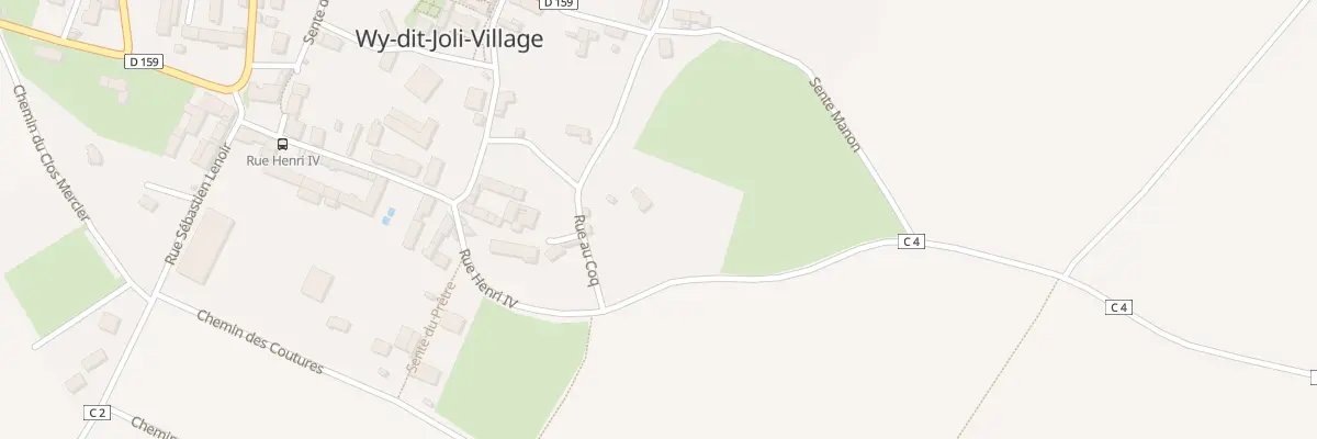 Plan du 7 Rue du Puits de la Ville à Wy-dit-Joli-Village