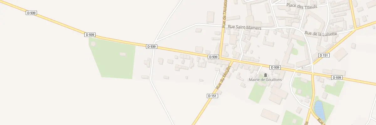 Plan du 8 Rue de Chartres à Gouillons