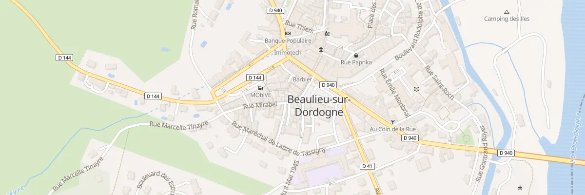 Plan du 1 Rue Mirabel à Beaulieu-sur-Dordogne