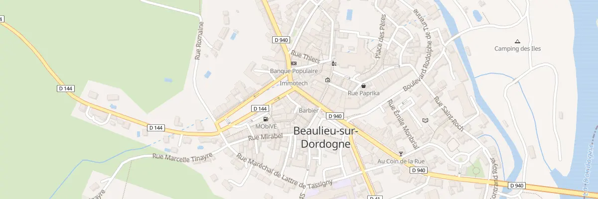 Plan du 37 Rue Gal de Gaulle à Beaulieu-sur-Dordogne