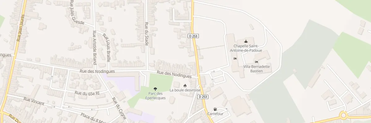 Plan du 6 Rue des Nodingues à Desvres