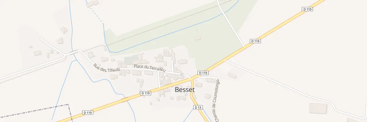 Plan du 19 Besset-Village à Besset