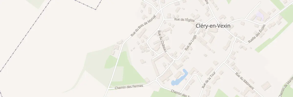 Plan du 4 Rue du Cul de Sac à Cléry-en-Vexin
