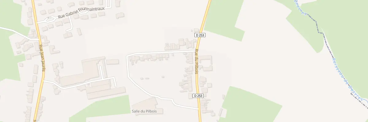 Plan du 45 Rue du Pilbois à Desvres