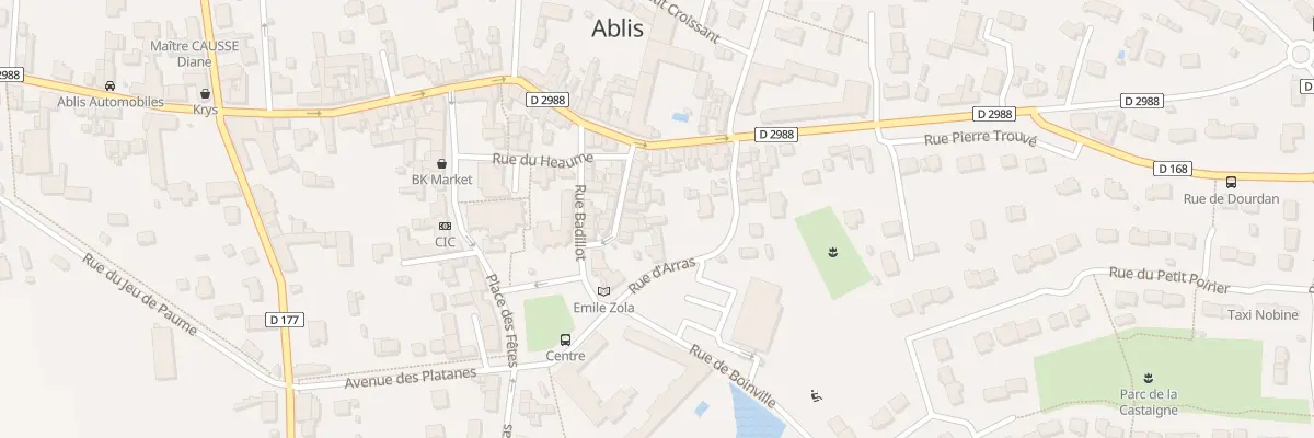 Plan du 9B Rue de Rochefort à Ablis
