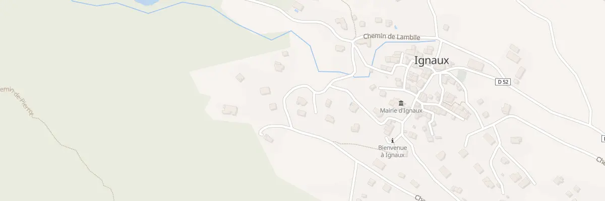 Plan du 5003 Le Village à Ignaux