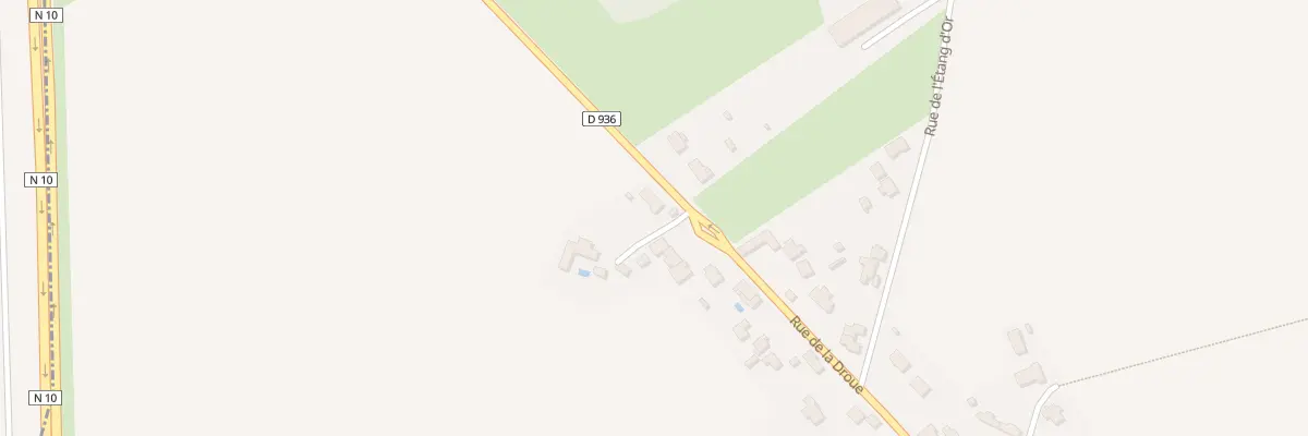 Plan du 16 Rue de la Droue à Sonchamp