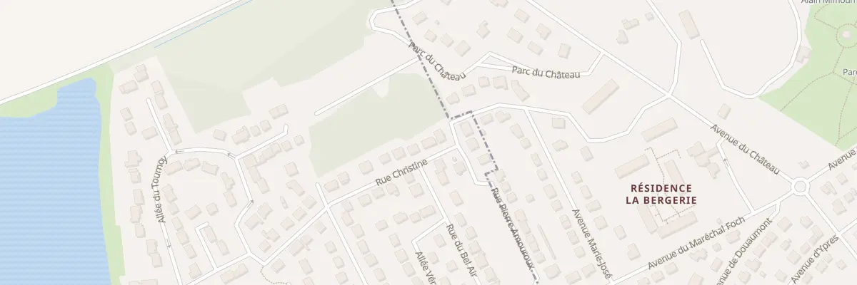 Plan du 4 Rue Christine à Épône