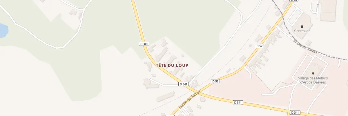 Plan du 20 La Tete du Loup à Longfossé