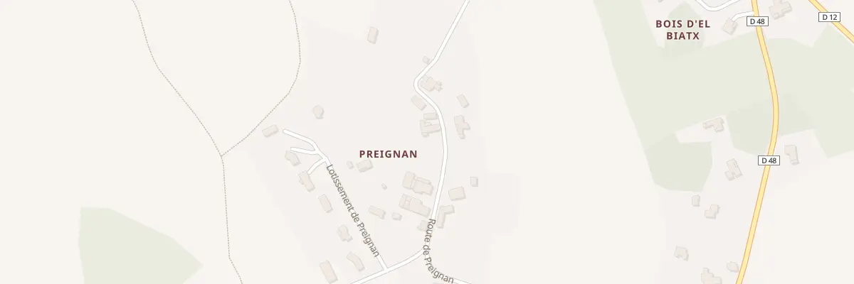 Plan du 5019 Preignan à Marzens