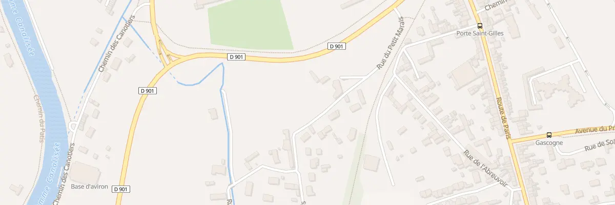 Plan du 4 Rue du Petit Marais à Abbeville