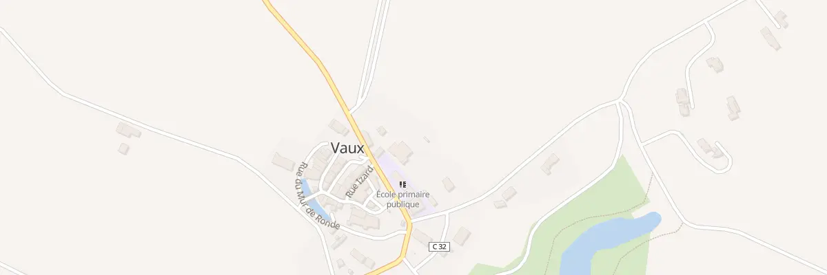 Plan du 99 Saint Jean à Vaux