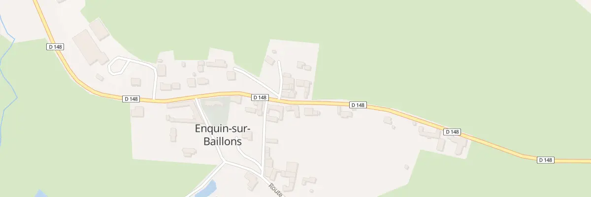 Plan du 23 Rue Principale à Enquin-sur-Baillons