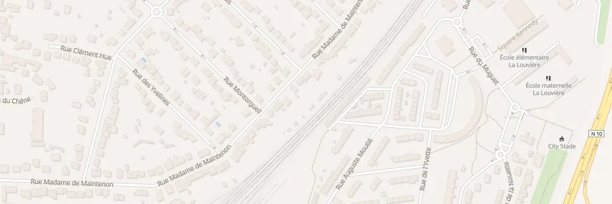 Plan du 78 Rue Madame de Maintenon à Rambouillet