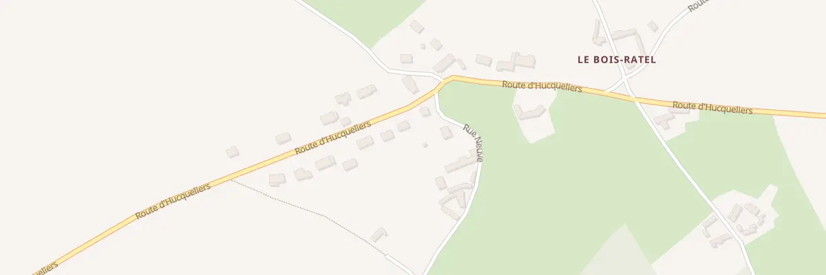 Plan du 43 Rte d’Hucqueliers à Beussent