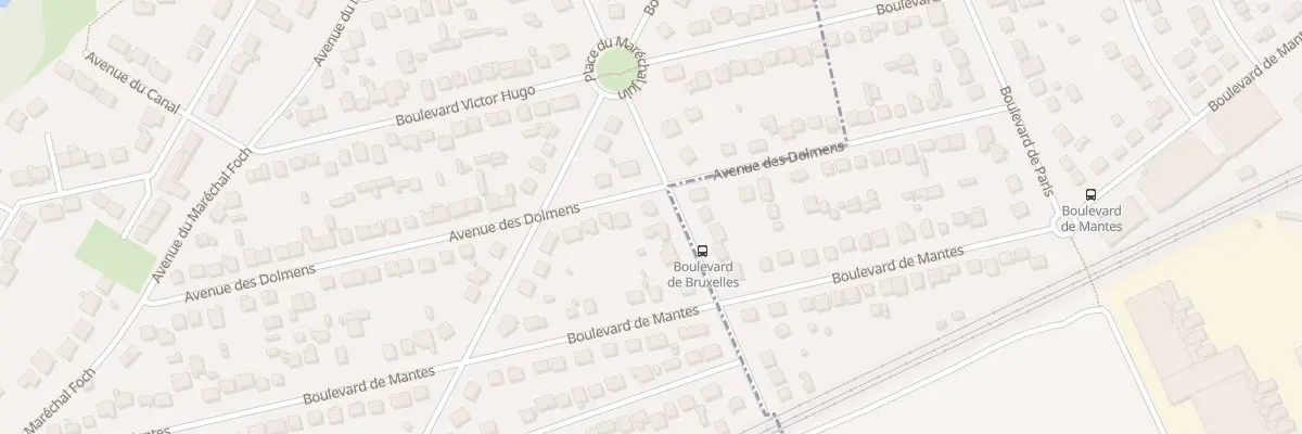 Plan du 31 Av des Dolmens à Épône