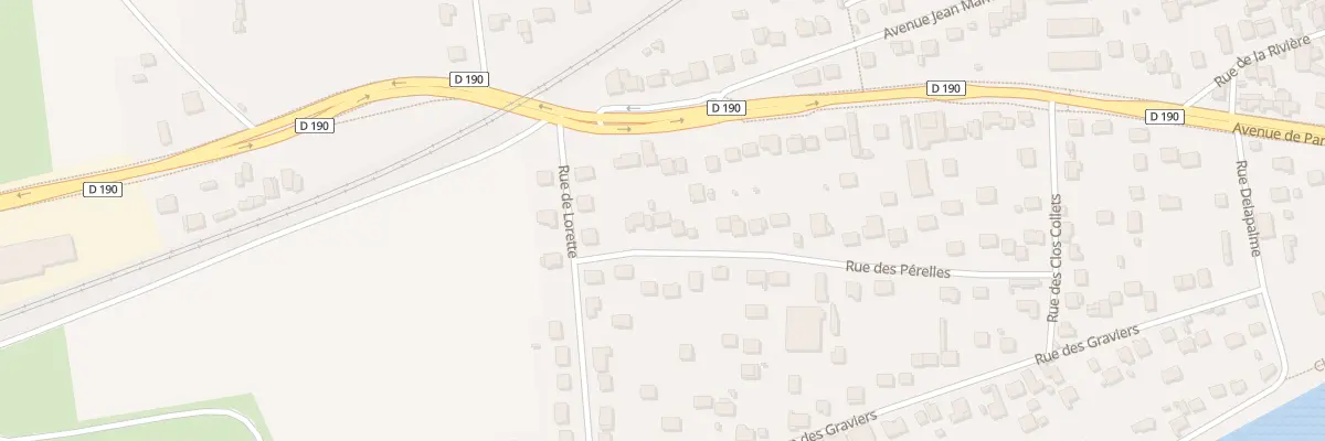 Plan du 36 Rue des Pérelles à Juziers