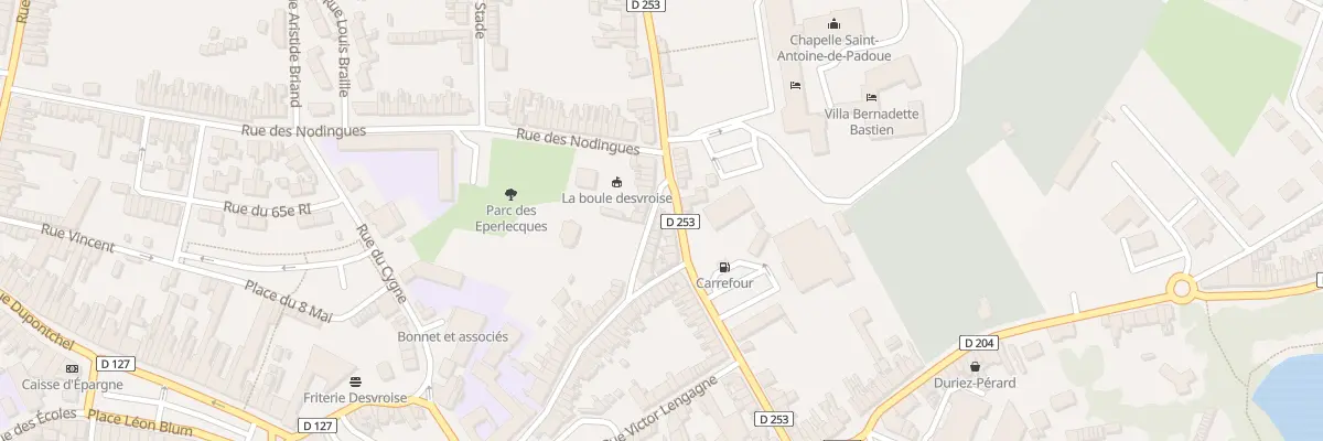 Plan du 72 Rue Delamotte à Desvres