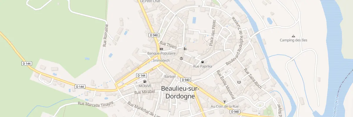 Plan du 7 Rue de la République à Beaulieu-sur-Dordogne