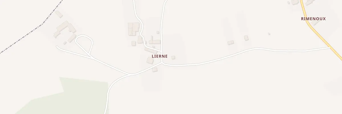Plan du 6 Lierne à Tranzault
