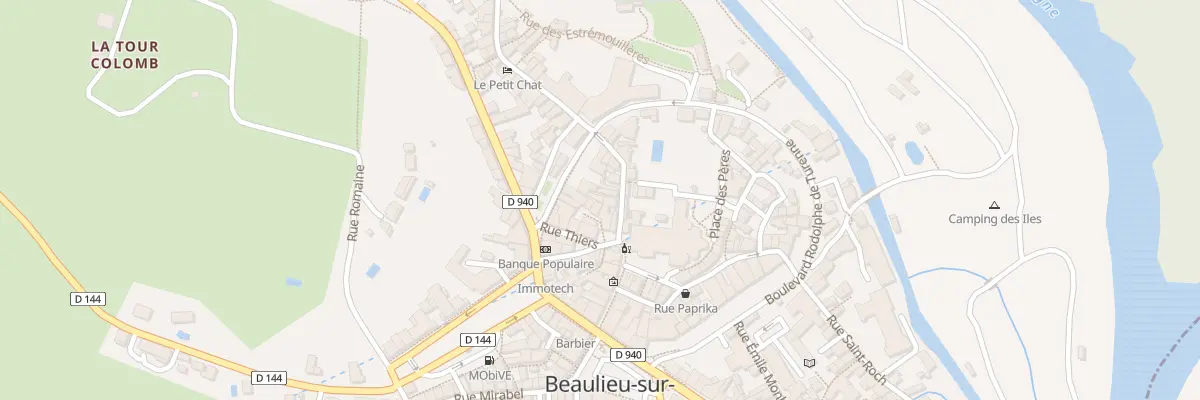 Plan du 5173 Rue de la République à Beaulieu-sur-Dordogne