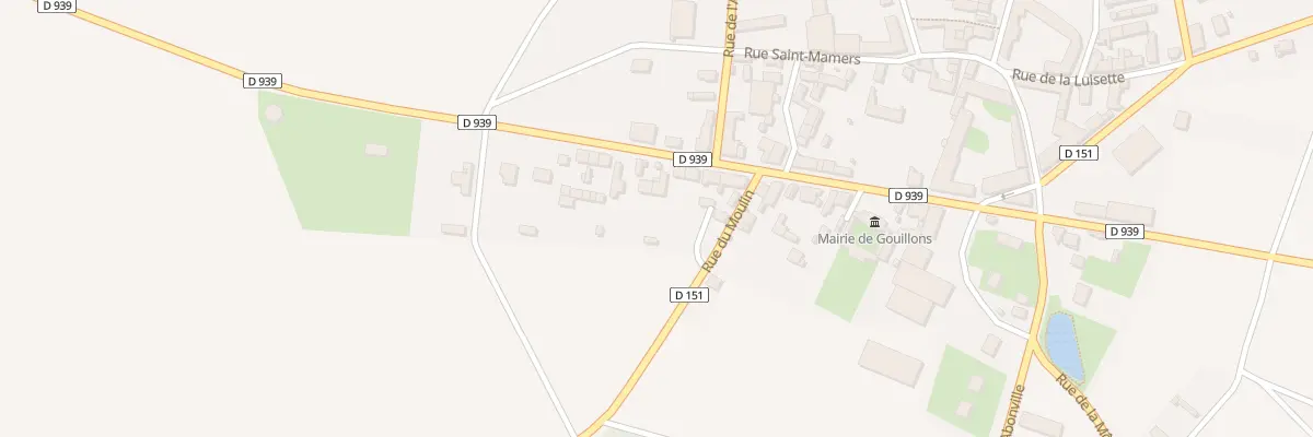 Plan du 14 Rue de Chartres à Gouillons