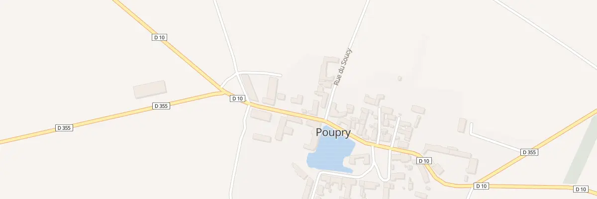 Plan du 1C Rue de la Mare à Poupry