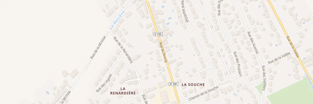 Plan du 370 Rue du Bourg à Gidy