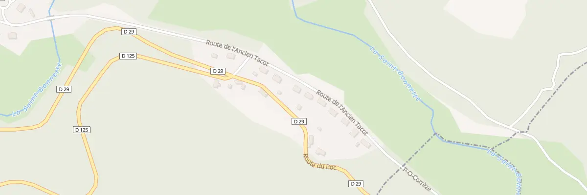 Plan du 5 Lot de la Gare à Laguenne-sur-Avalouze