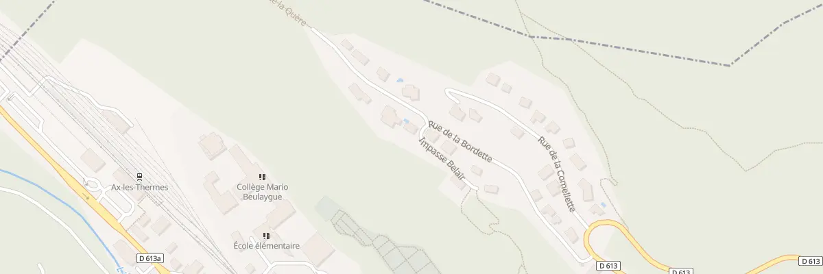 Plan du 2 Imp Belair à Ax-les-Thermes