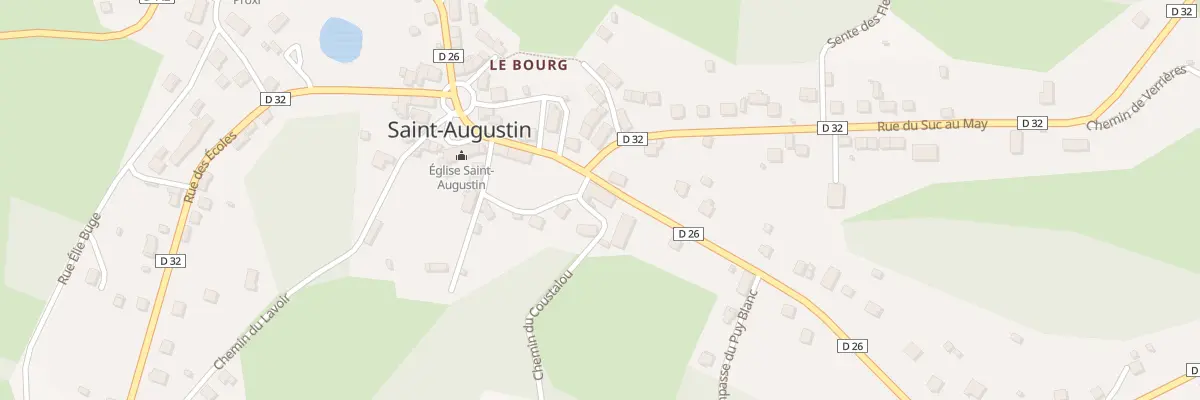 Plan du 5297 Le Bourg à Saint-Augustin