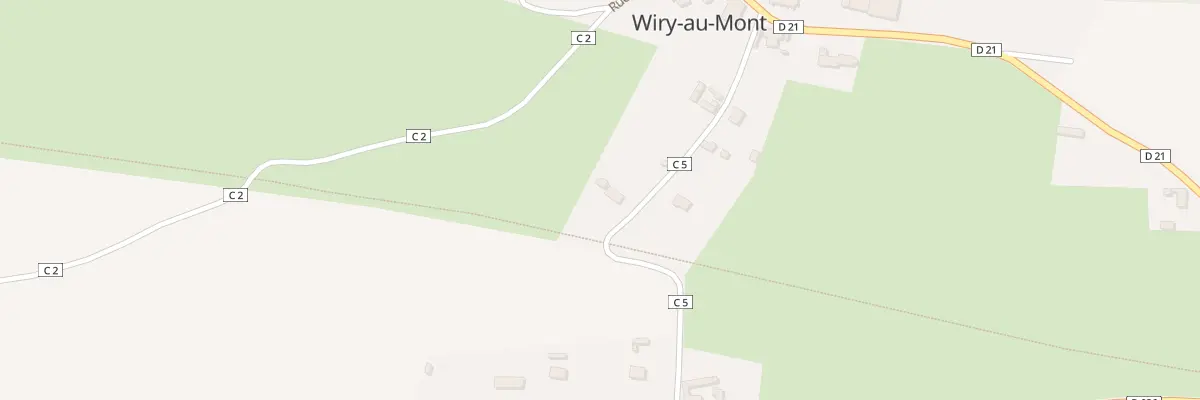Plan du 170 Che du Quayet à Wiry-au-Mont