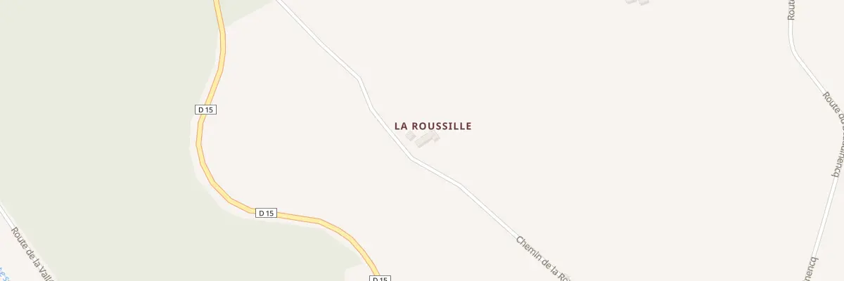 Plan du 5034 La Roussille à Itzac