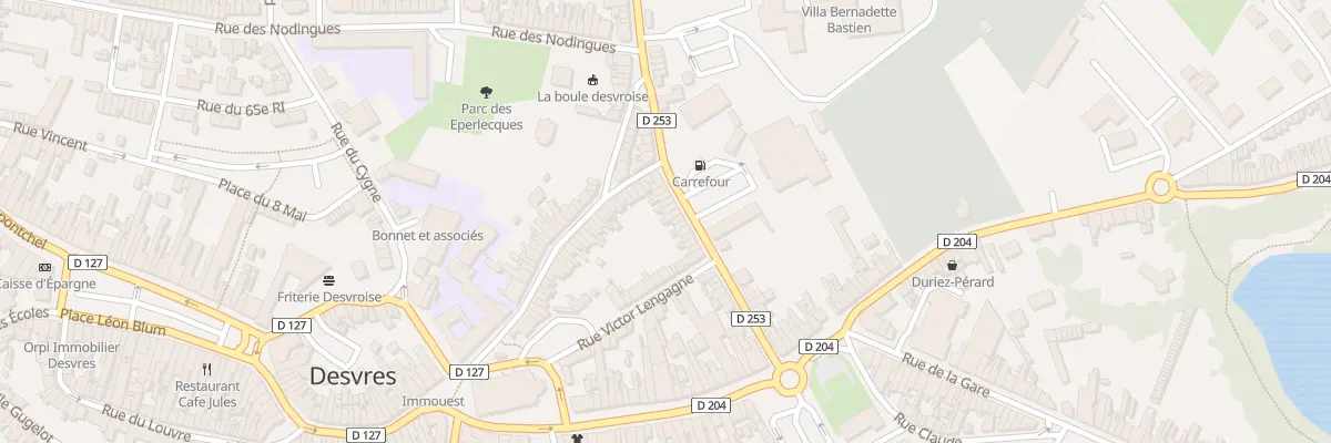 Plan du 27 Rue du 11 Novembre à Desvres
