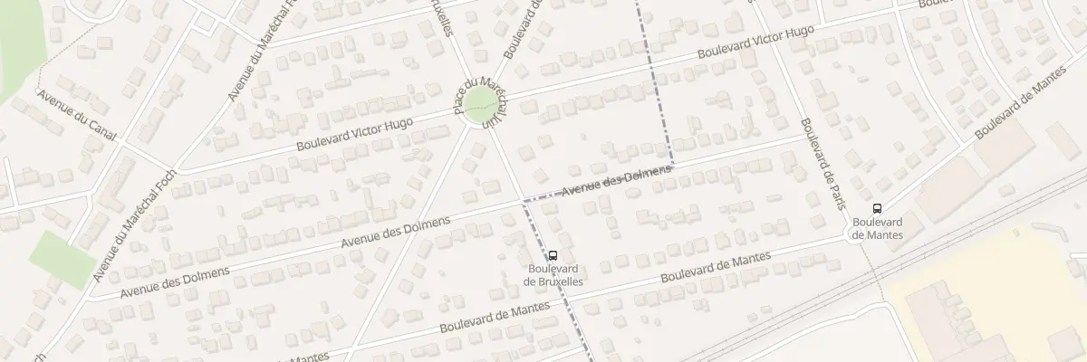 Plan du 30 Av des Dolmens à Épône