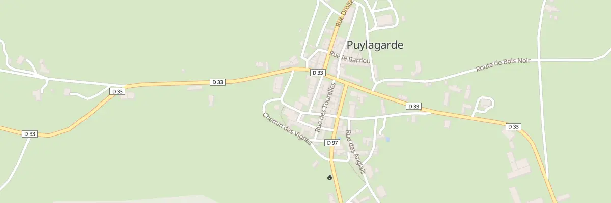 Plan du 5170 Puylagarde à Puylagarde