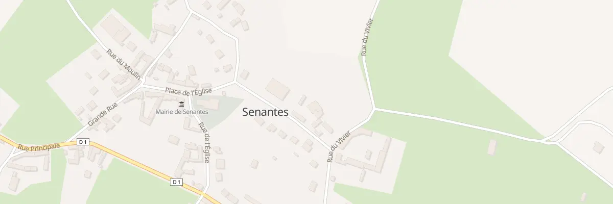 Plan du 17 Rue de la Mare à Senantes