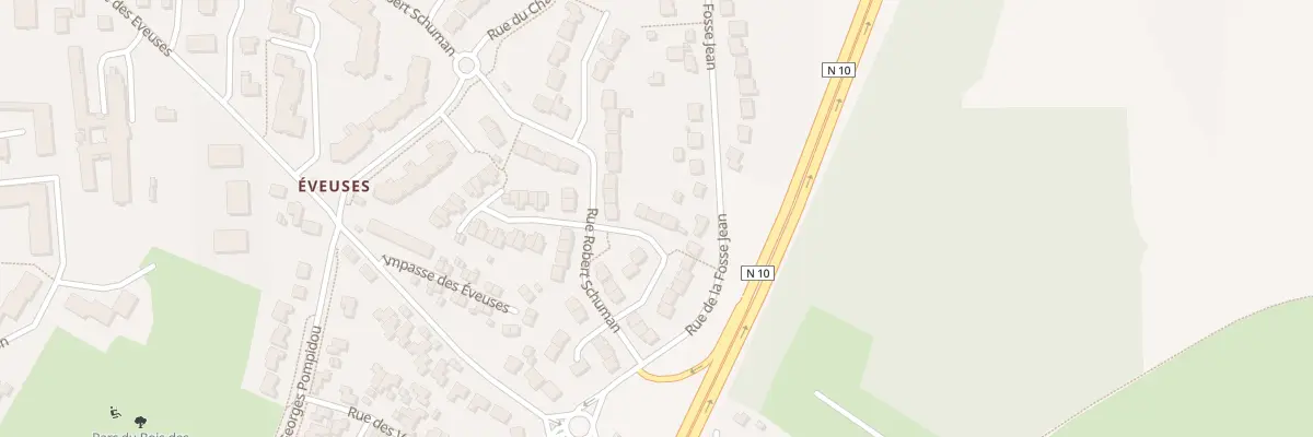 Plan du 16 Rue Alcide de Gasperi à Rambouillet