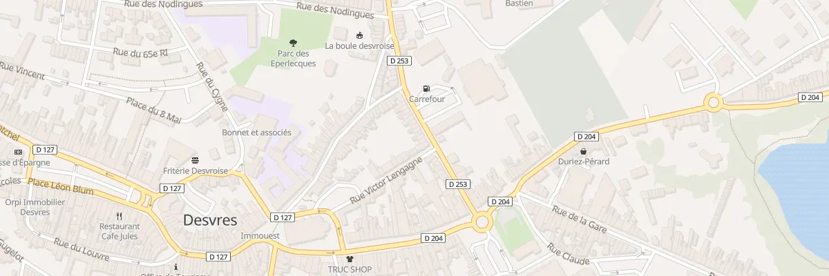 Plan du 19 Rue du 11 Novembre à Desvres